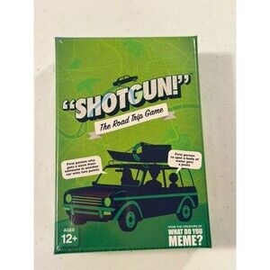 Shotgun! The Road Trip Game by What Do You Meme? Travel Game Car Vacation NEW